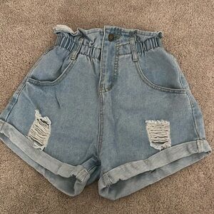 High waisted Jean shorts!